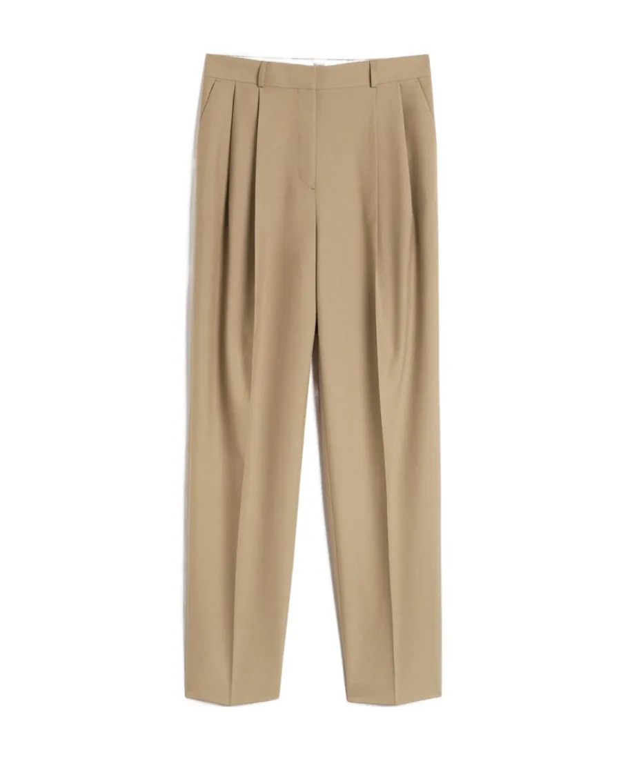 High-Waist Tailored Trousers