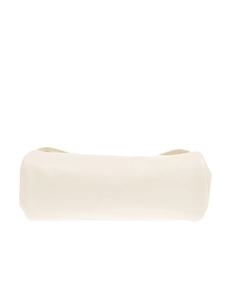 Jil Sander Logo Printed Padded Shoulder Bag