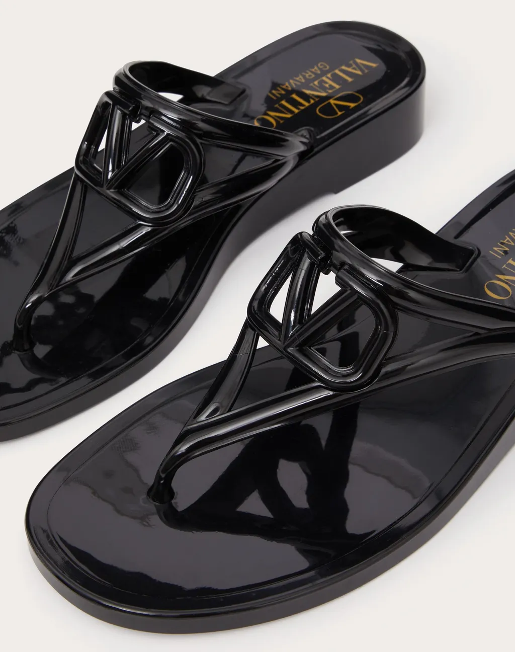 Valentino Vlogo Signature Slip-On Flip Flops