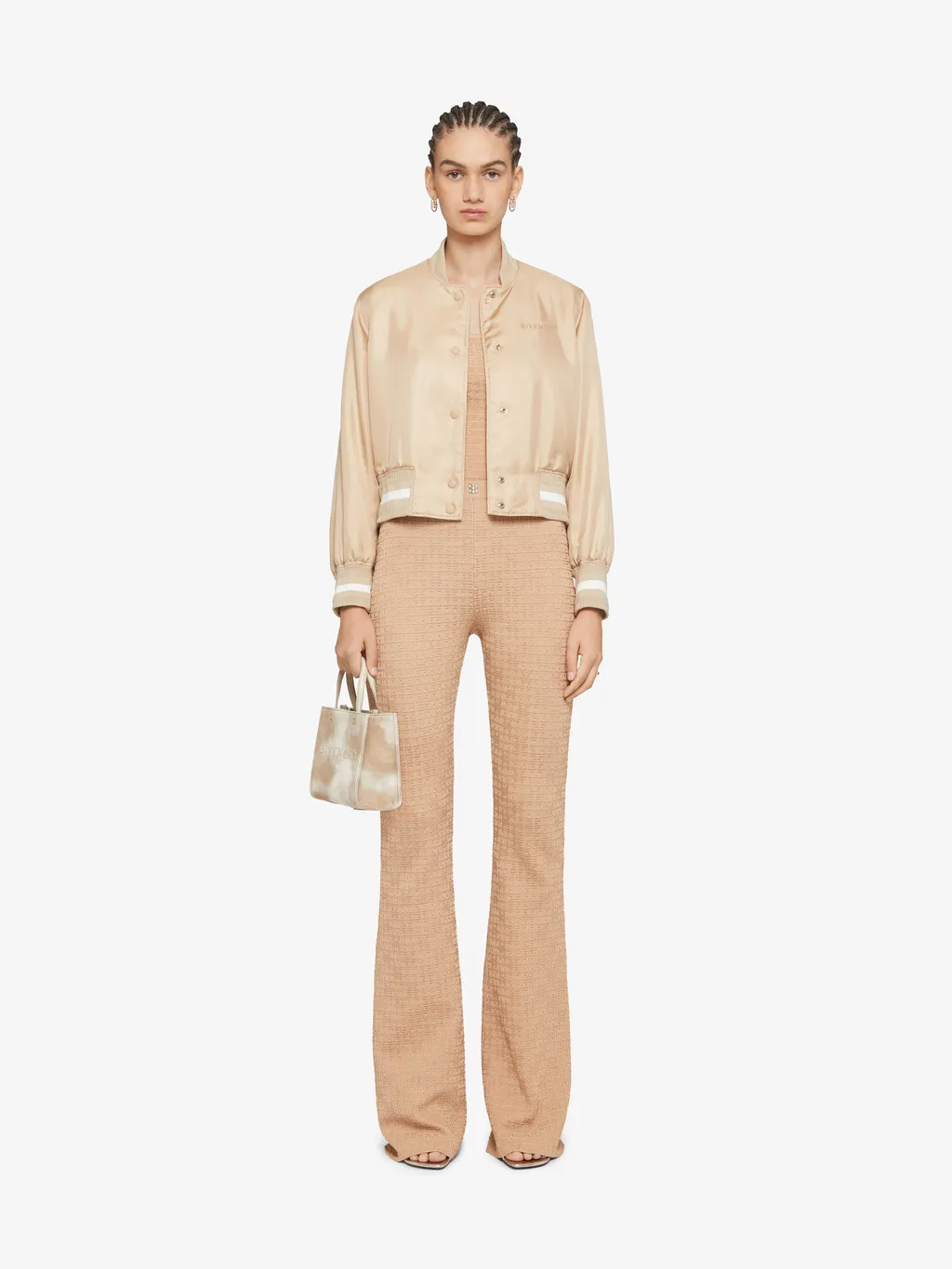 Givenchy 4G Jacquard Flared Trousers