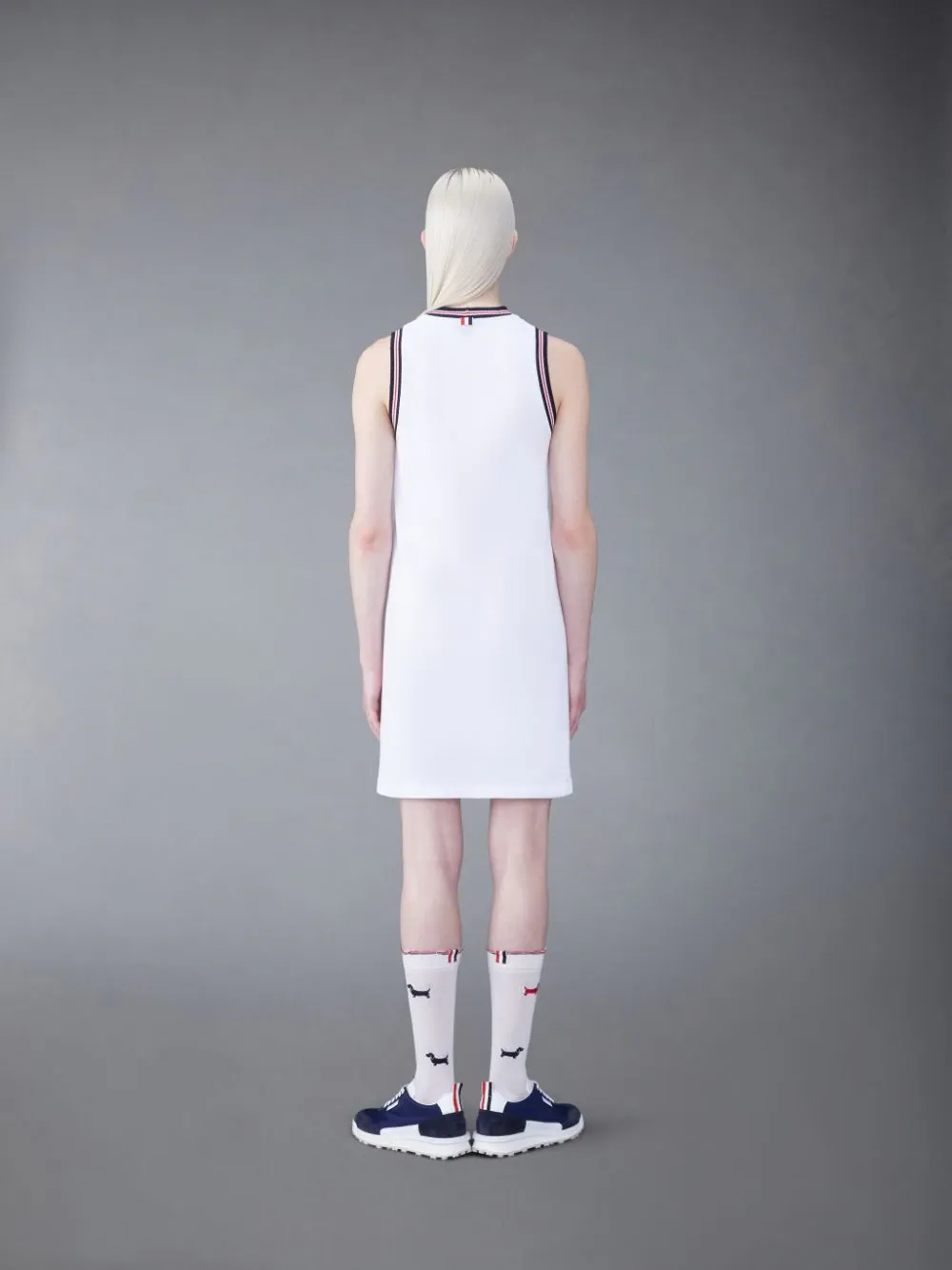 V-Neck Sleeveless Dress