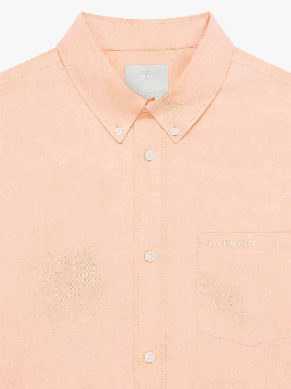 Givenchy Logo Embroidered Long-Sleeved Shirt