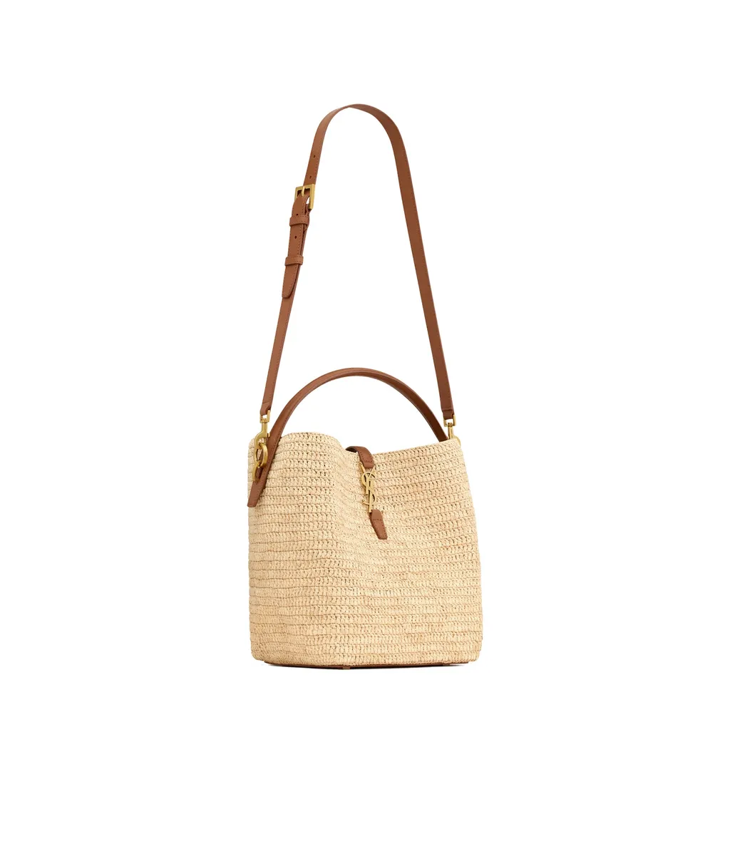 Saint Laurent Le 37 Logo Plaque Bucket Bag