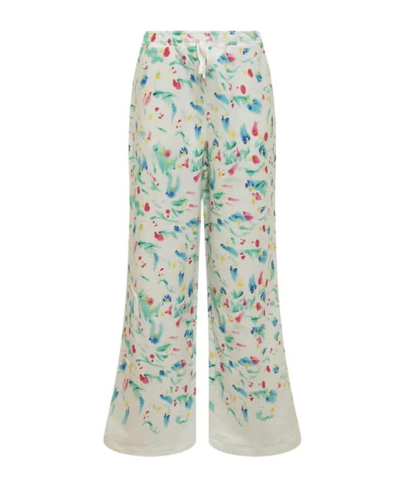Marni Logo Patch Motif Printed Pants