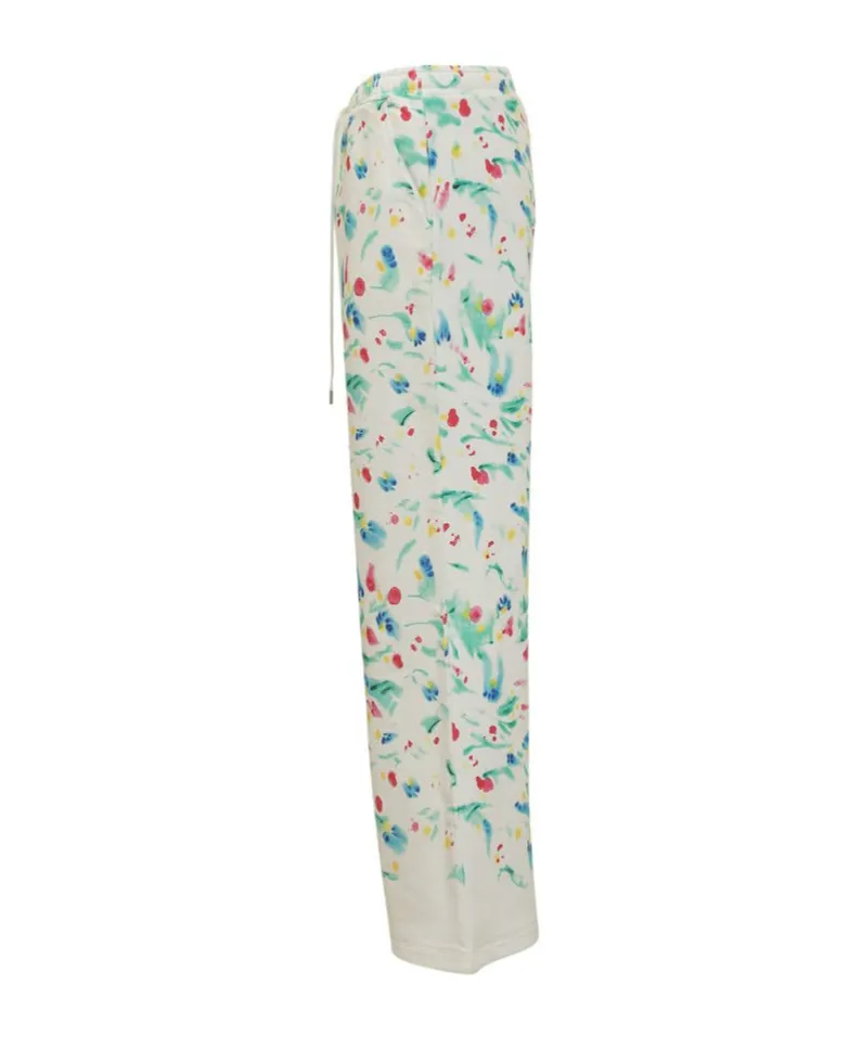 Marni Logo Patch Motif Printed Pants