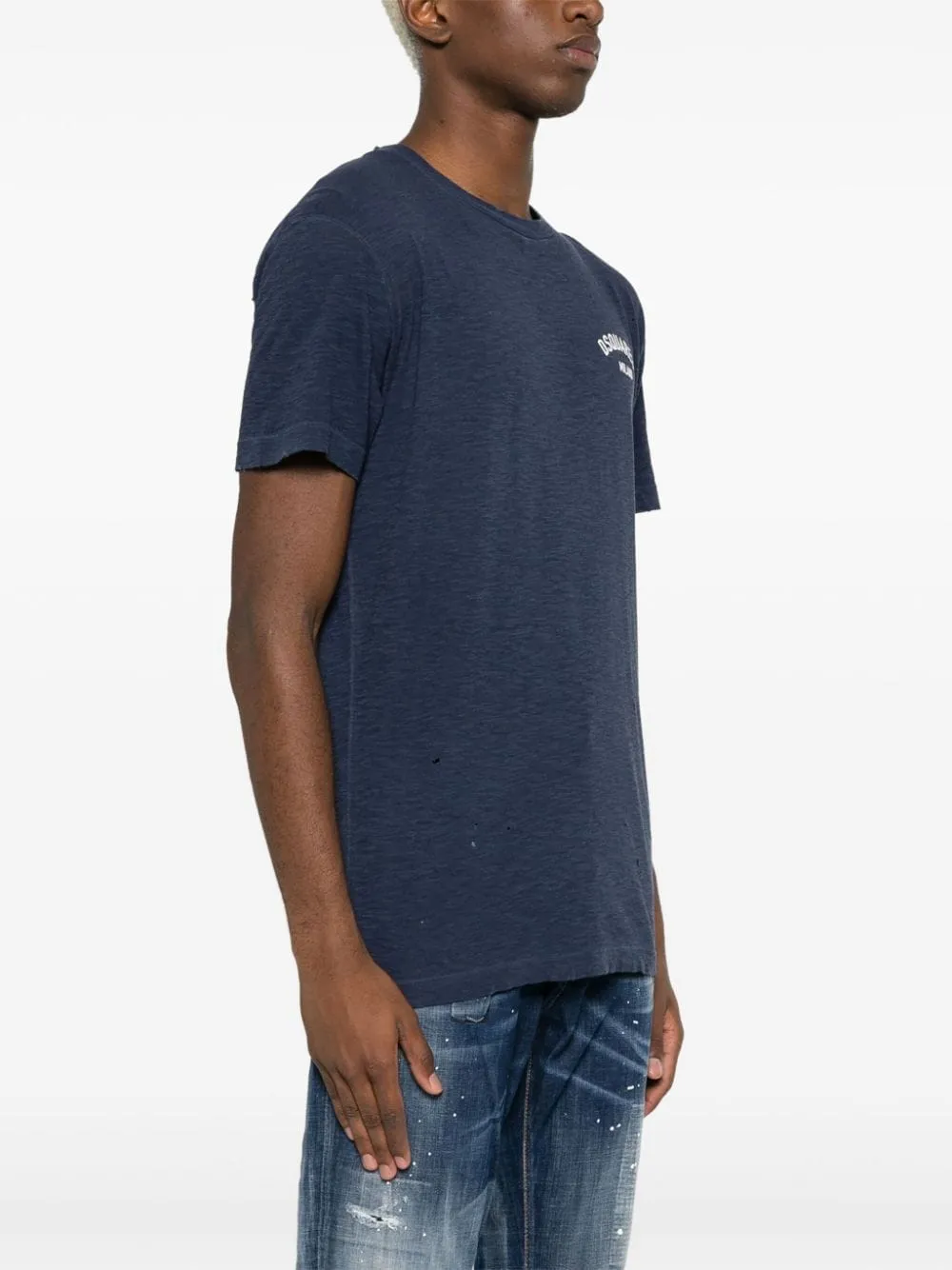 Dsquared2 Logo Printed Crewneck T-Shirt