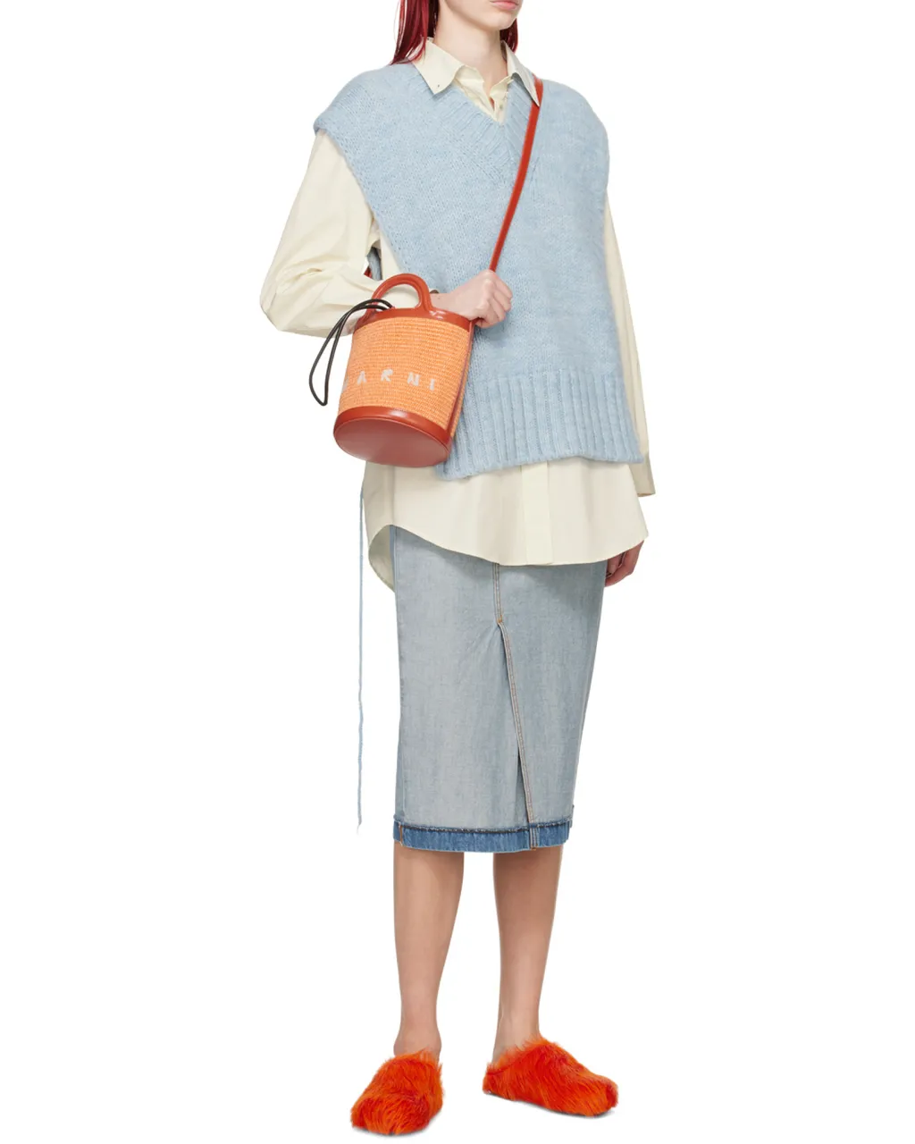 Mini Tropicalia Bucket Bag