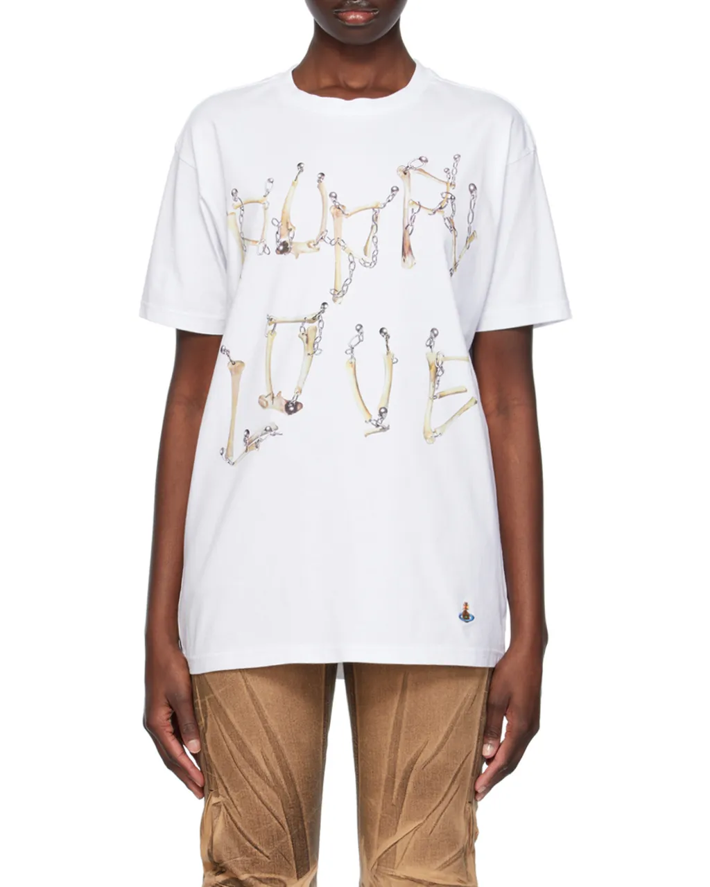 Bones 'n Chain Cotton T-Shirt