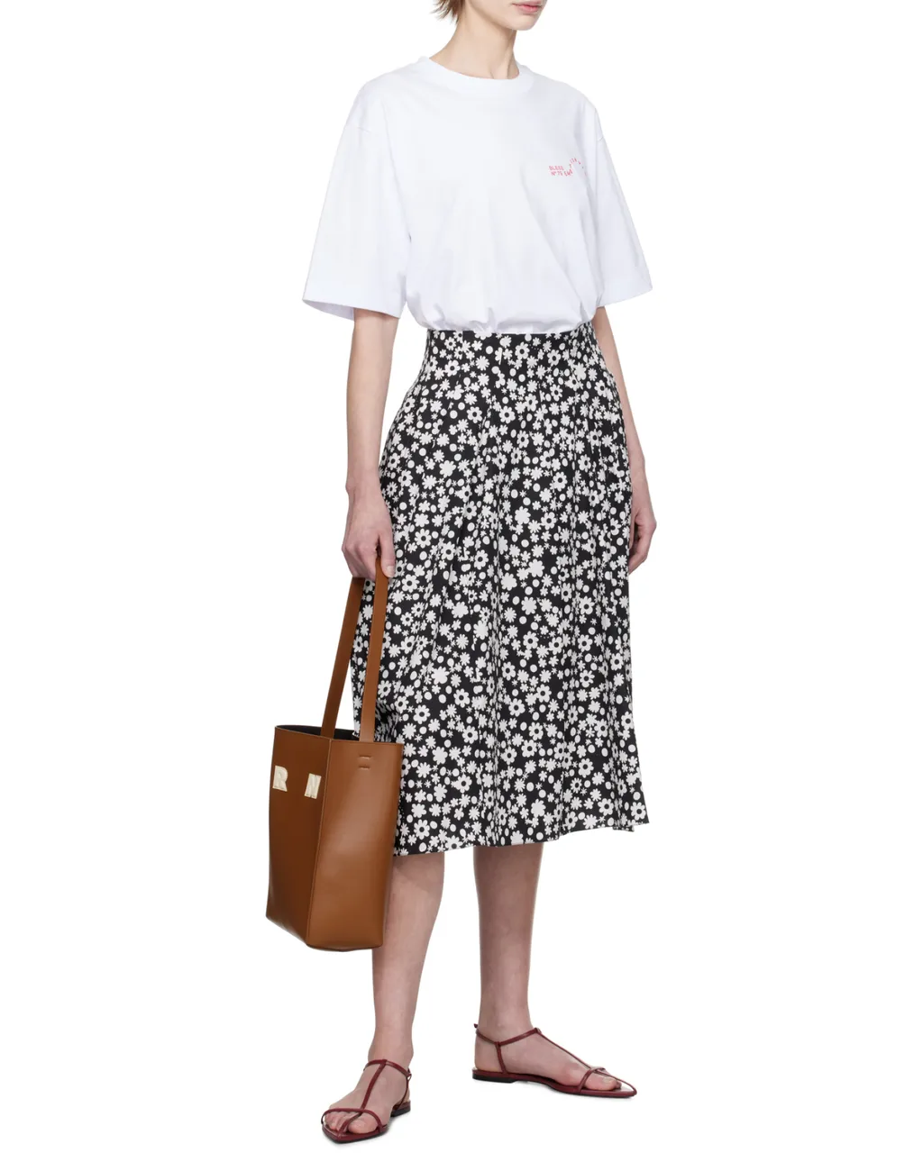 Marni Museo Logo-Patch Small Shoulder Bag