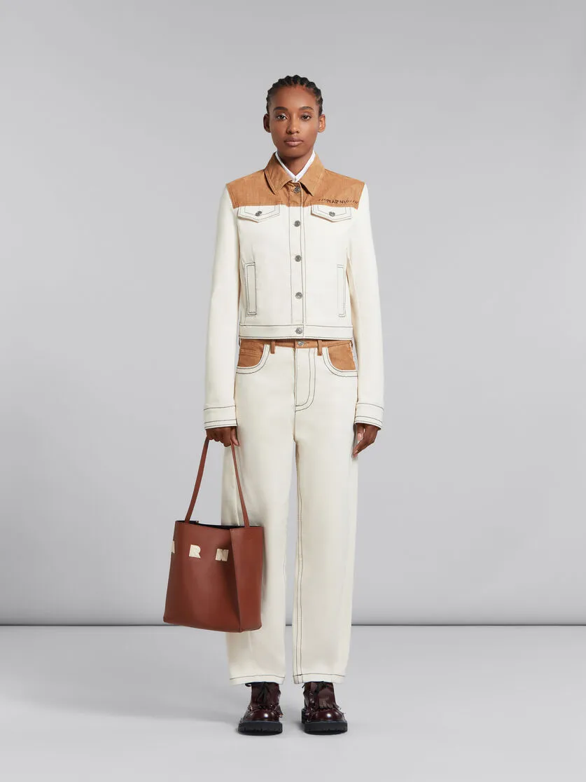 Marni Museo Logo-Patch Small Shoulder Bag