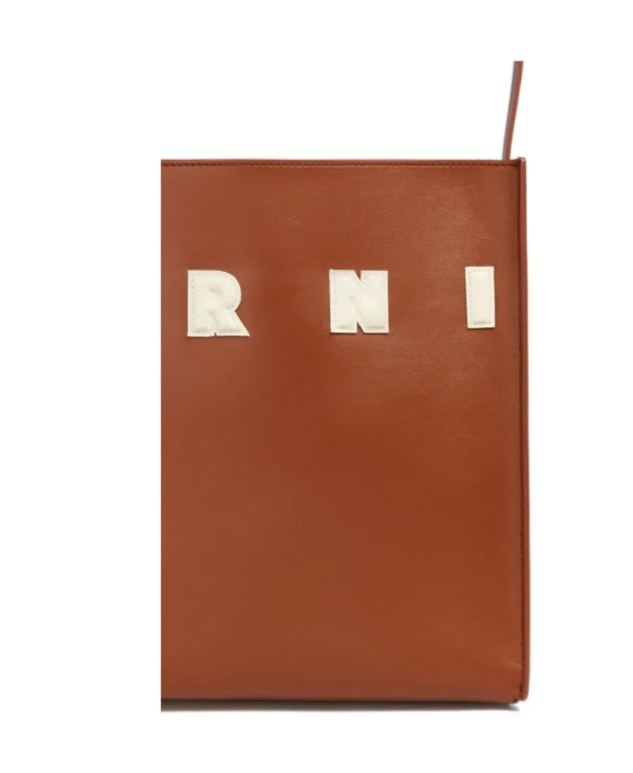 Marni Museo Logo-Patch Small Shoulder Bag