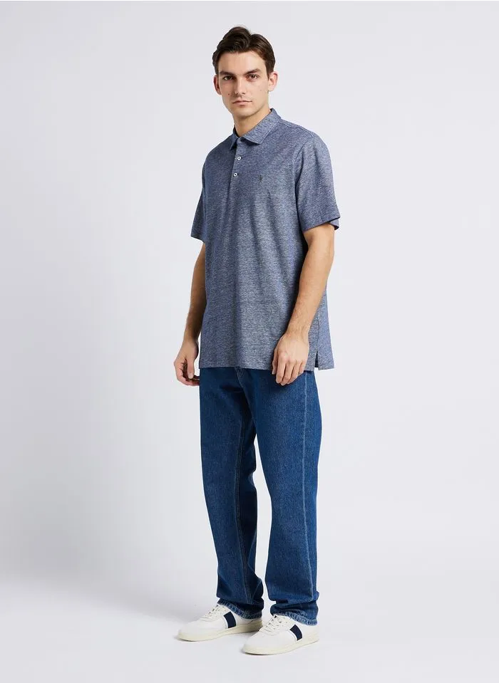Cotton-Blend Polo Shirt