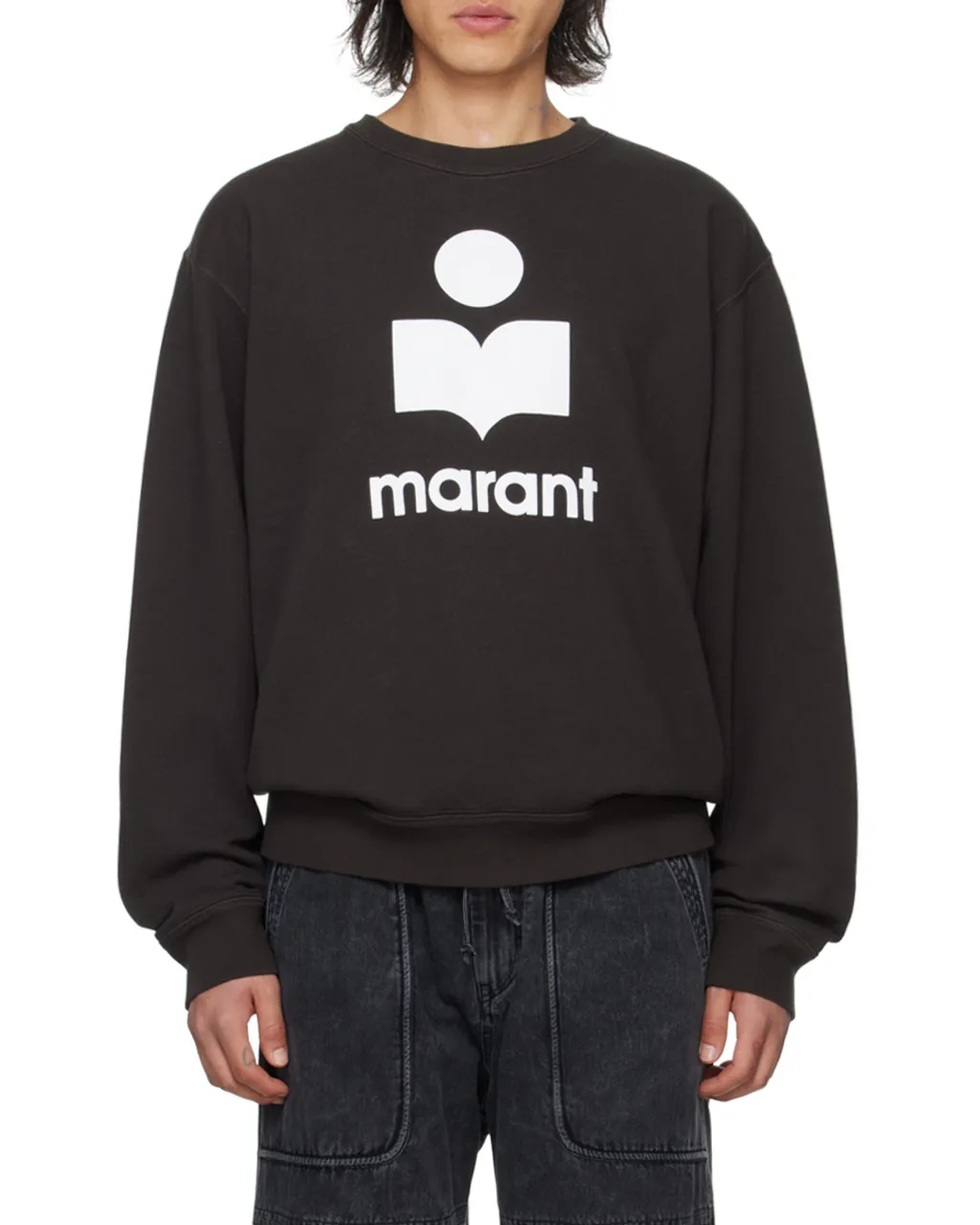 Isabel Marant Long-Sleeved Crewneck Sweatshirt
