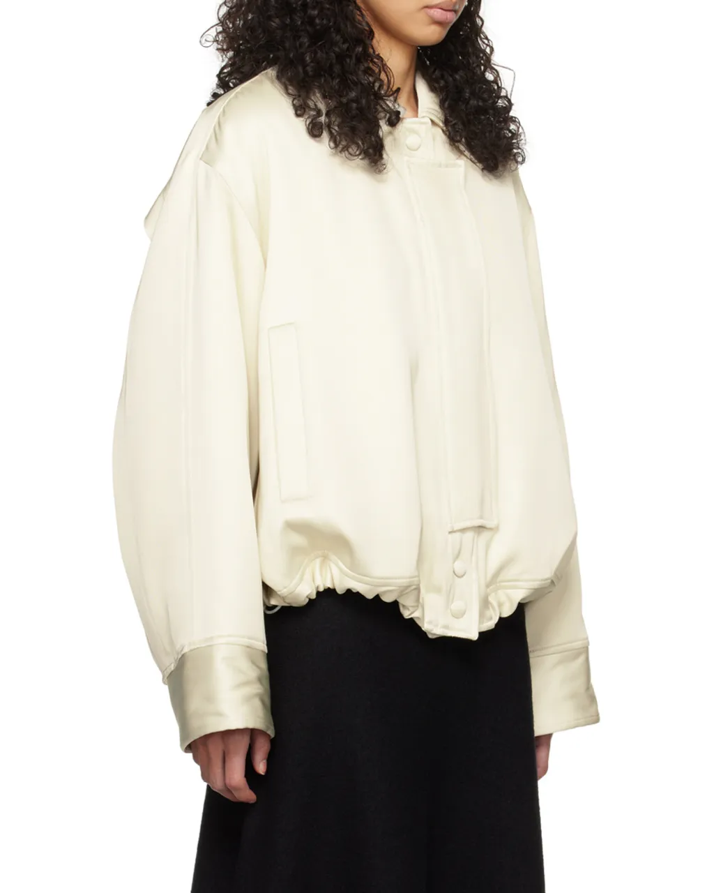 Zippered Long-Sleeved Casual Jacket