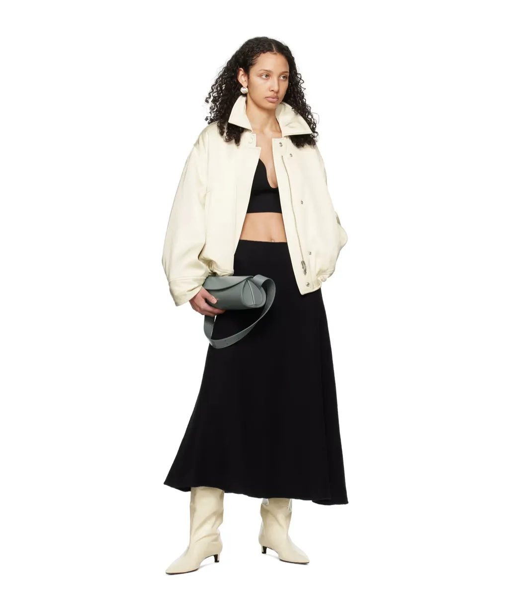 Zippered Long-Sleeved Casual Jacket