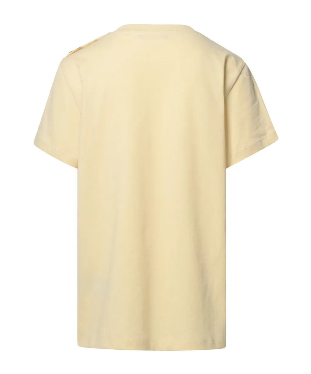 Balmain Kids Logo Printed Crewneck T-Shirt