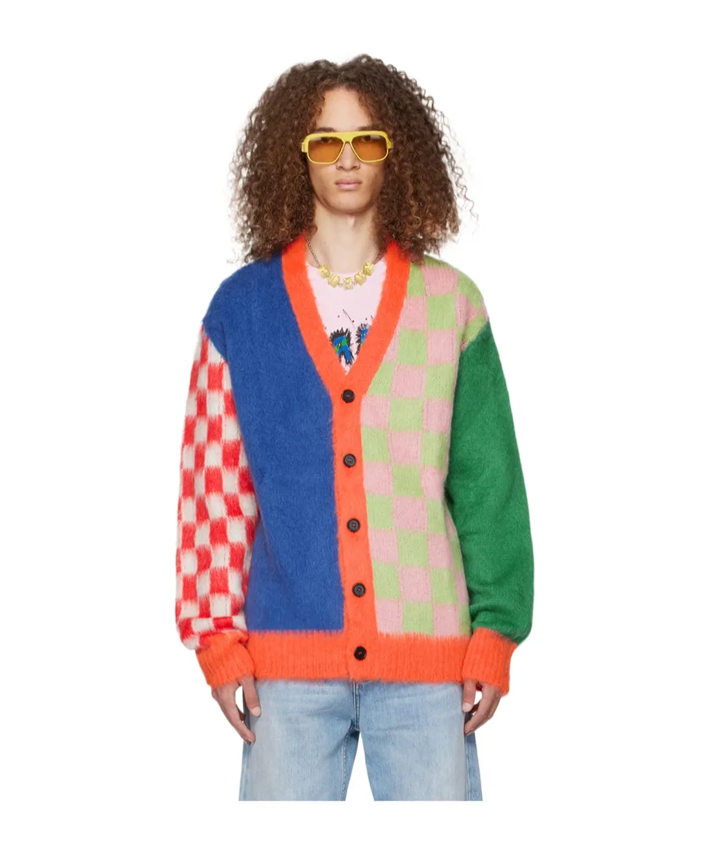 Y-Neck Long-Sleeved Sweater