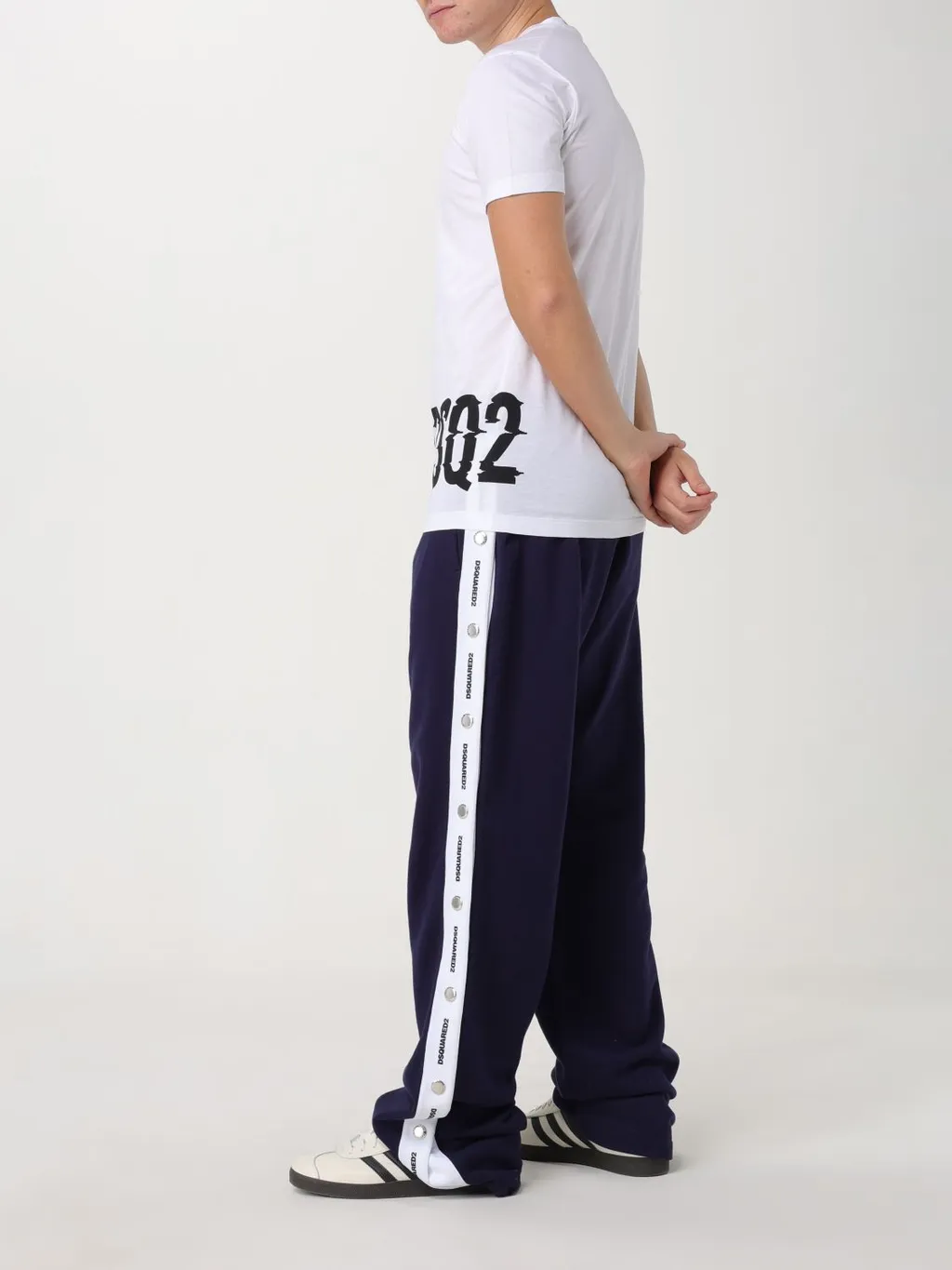 Burbs Logo-Tape Track Pants