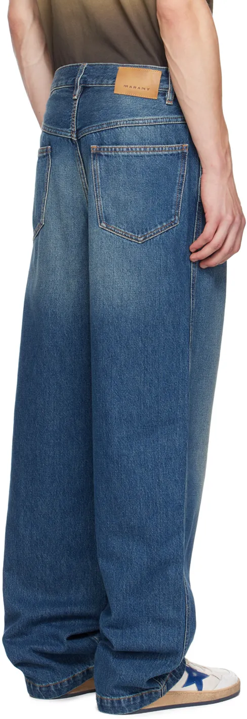 Isabel Marant Jorje Straight-Leg Jeans