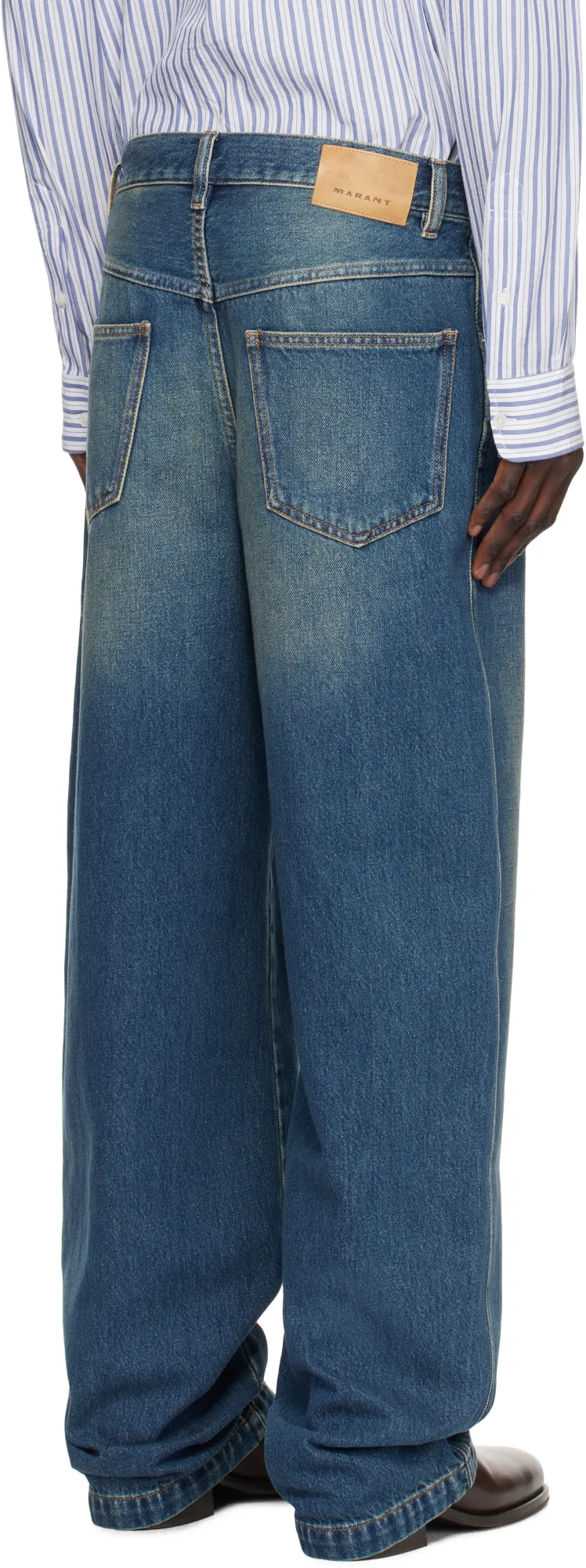 Isabel Marant Jorje Straight-Leg Jeans