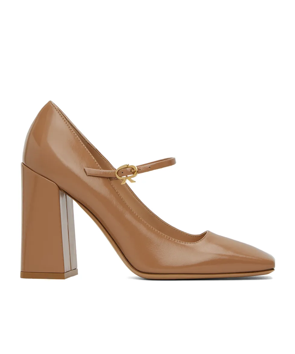Logo Buckle High Heels