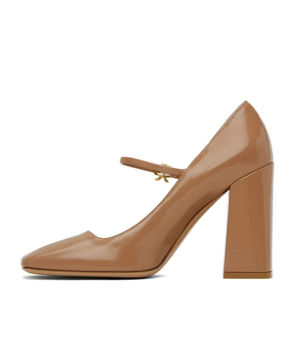 Logo Buckle High Heels