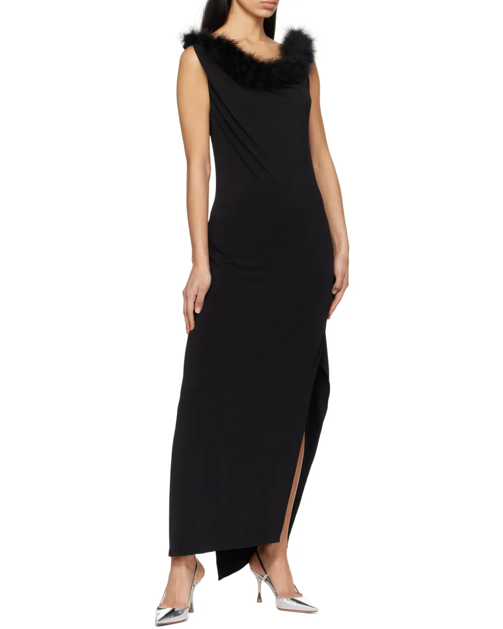 Ribbon 85Mm Slingback Pumps