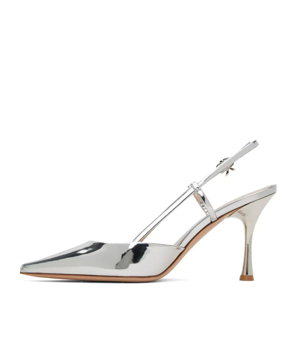 Ribbon 85Mm Slingback Pumps