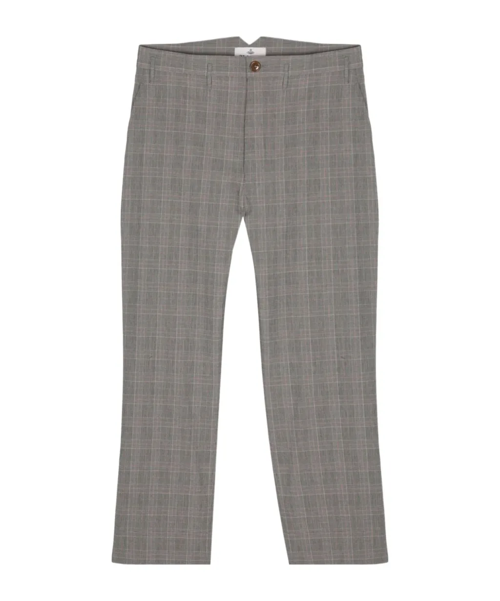 Vivienne Westwood Prince-Of-Wales High-Waist Checked Trousers