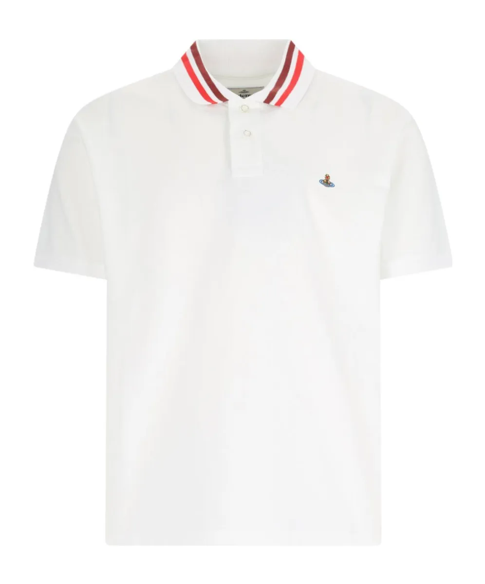 Vivienne Westwood Orb Embroidered Short-Sleeved Polo Shirt