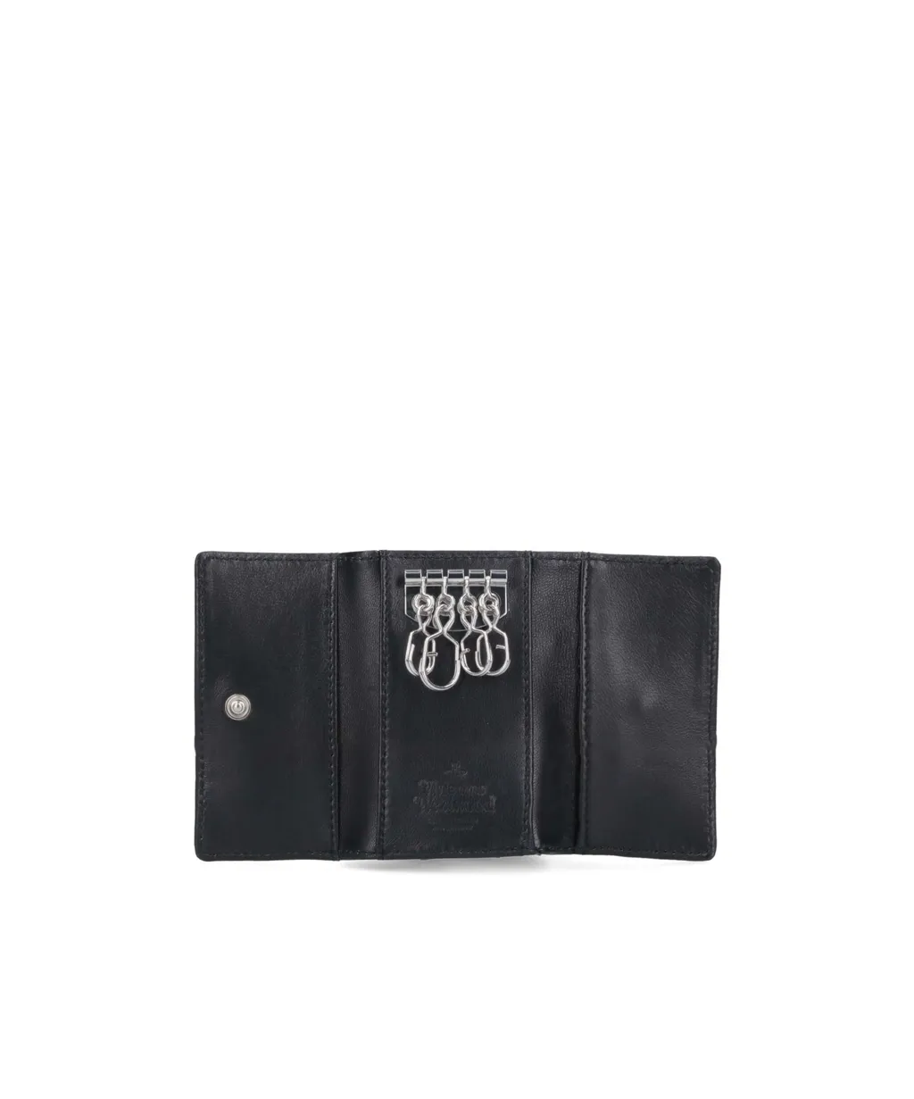 Vivienne Westwood Orb Plaque Trifold Wallet