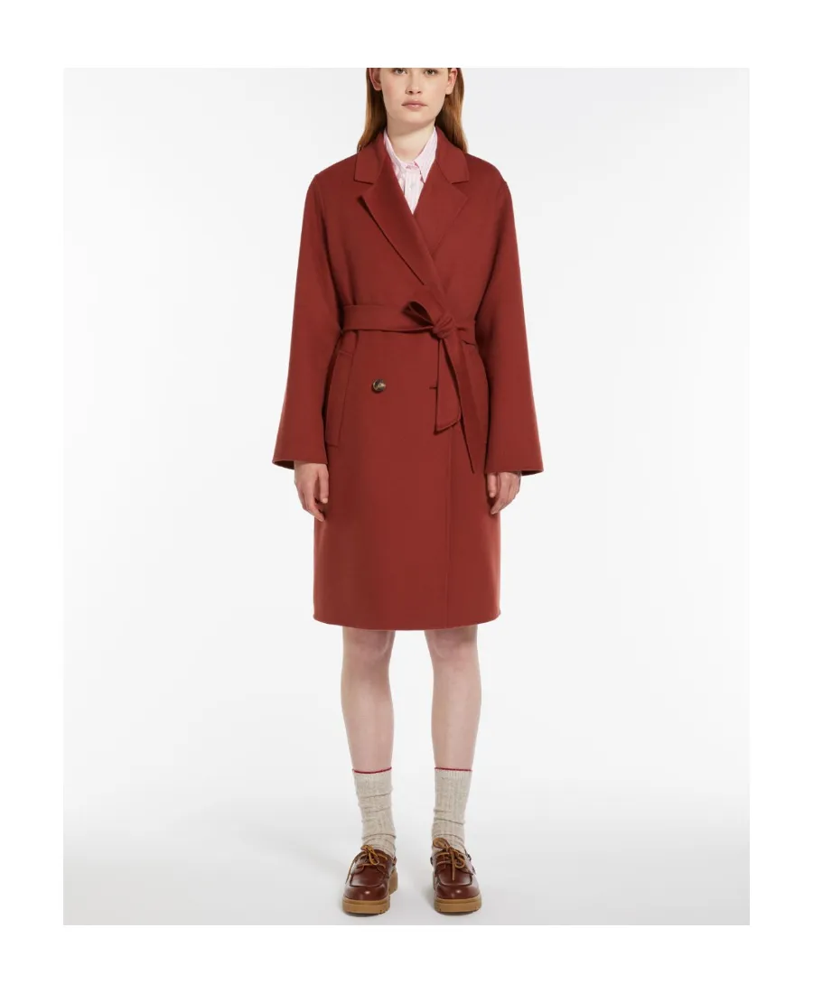 Double-Breasted Wool Coat