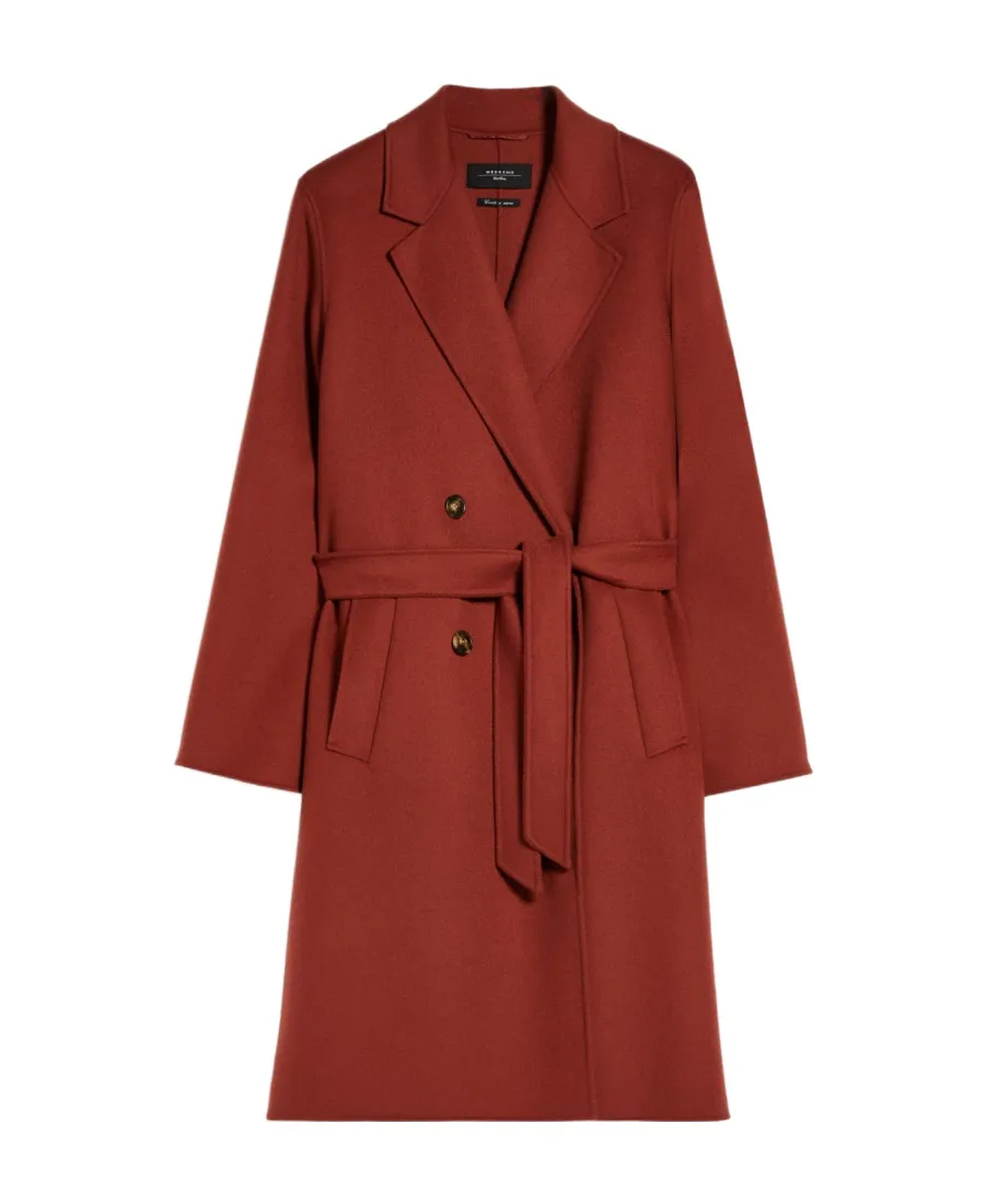 Double-Breasted Wool Coat