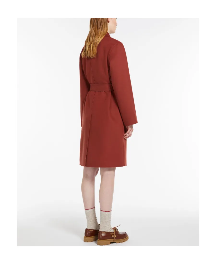 Double-Breasted Wool Coat