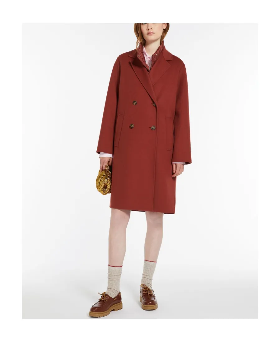 Double-Breasted Wool Coat