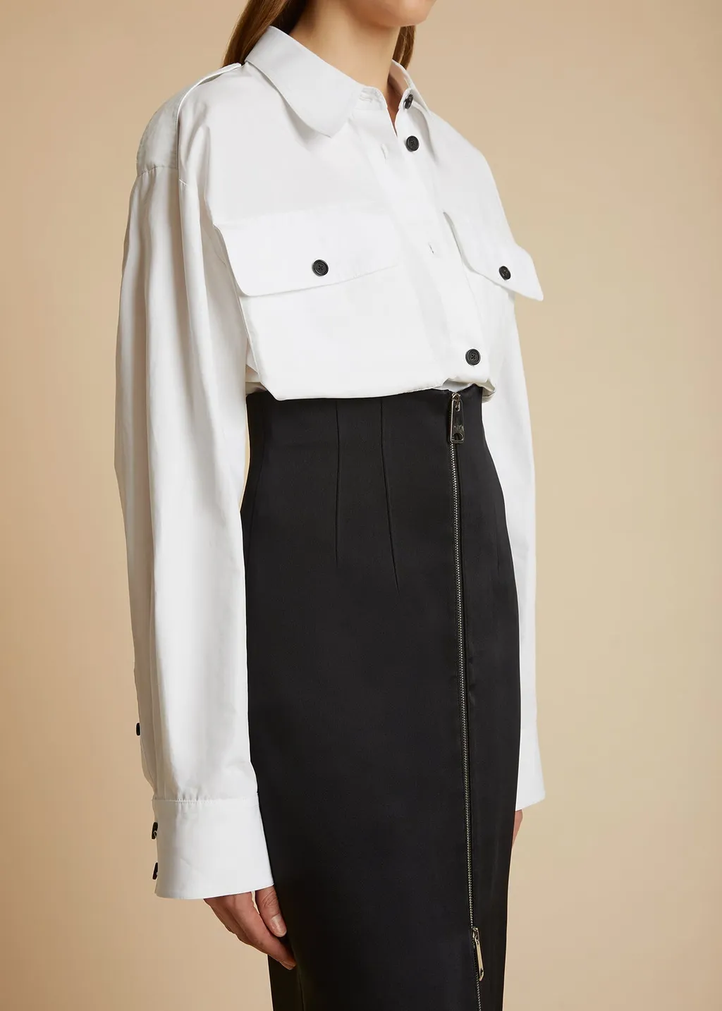 Khaite Missa Button-Up Shirt