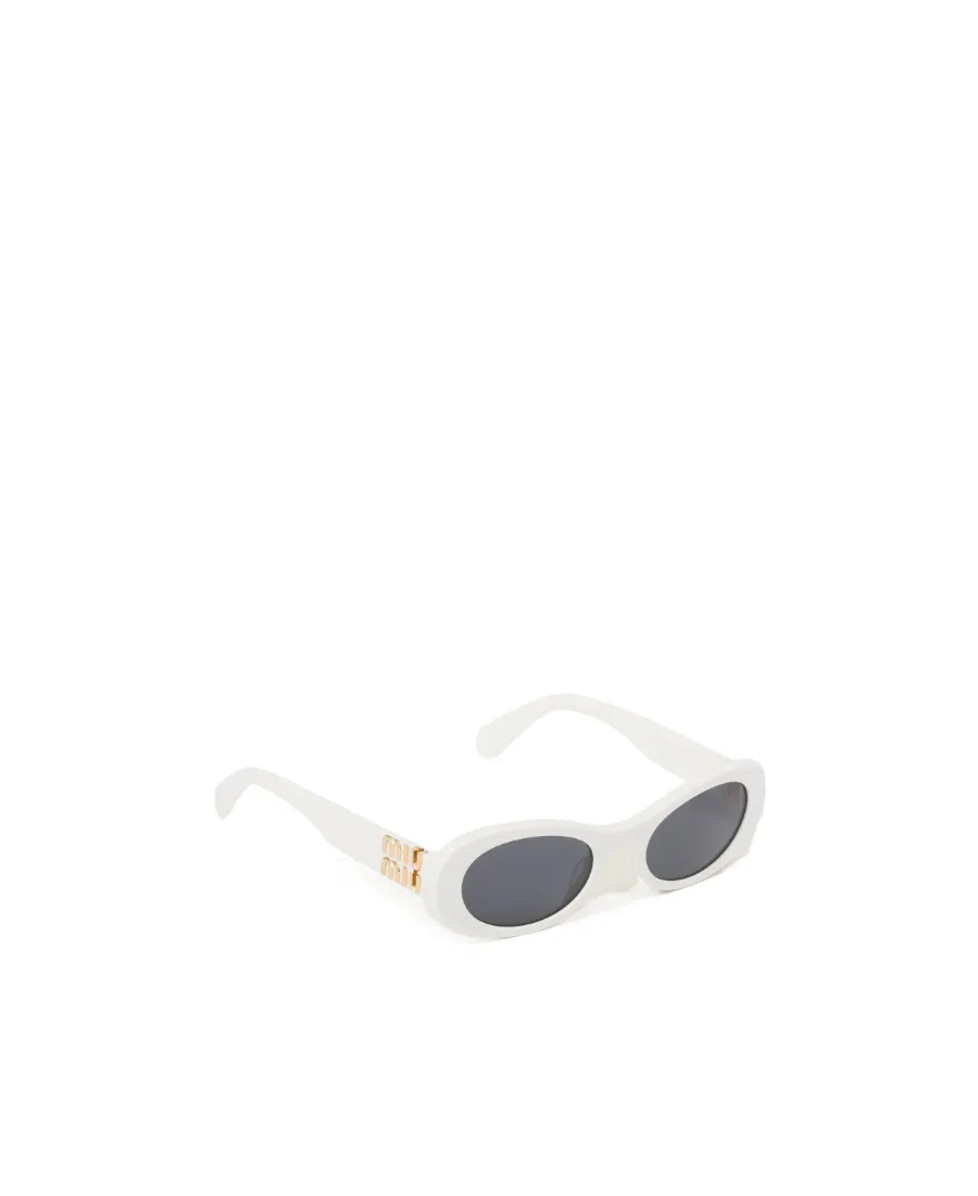 Miu Miu Eyewear Oval-Frame Sunglasses
