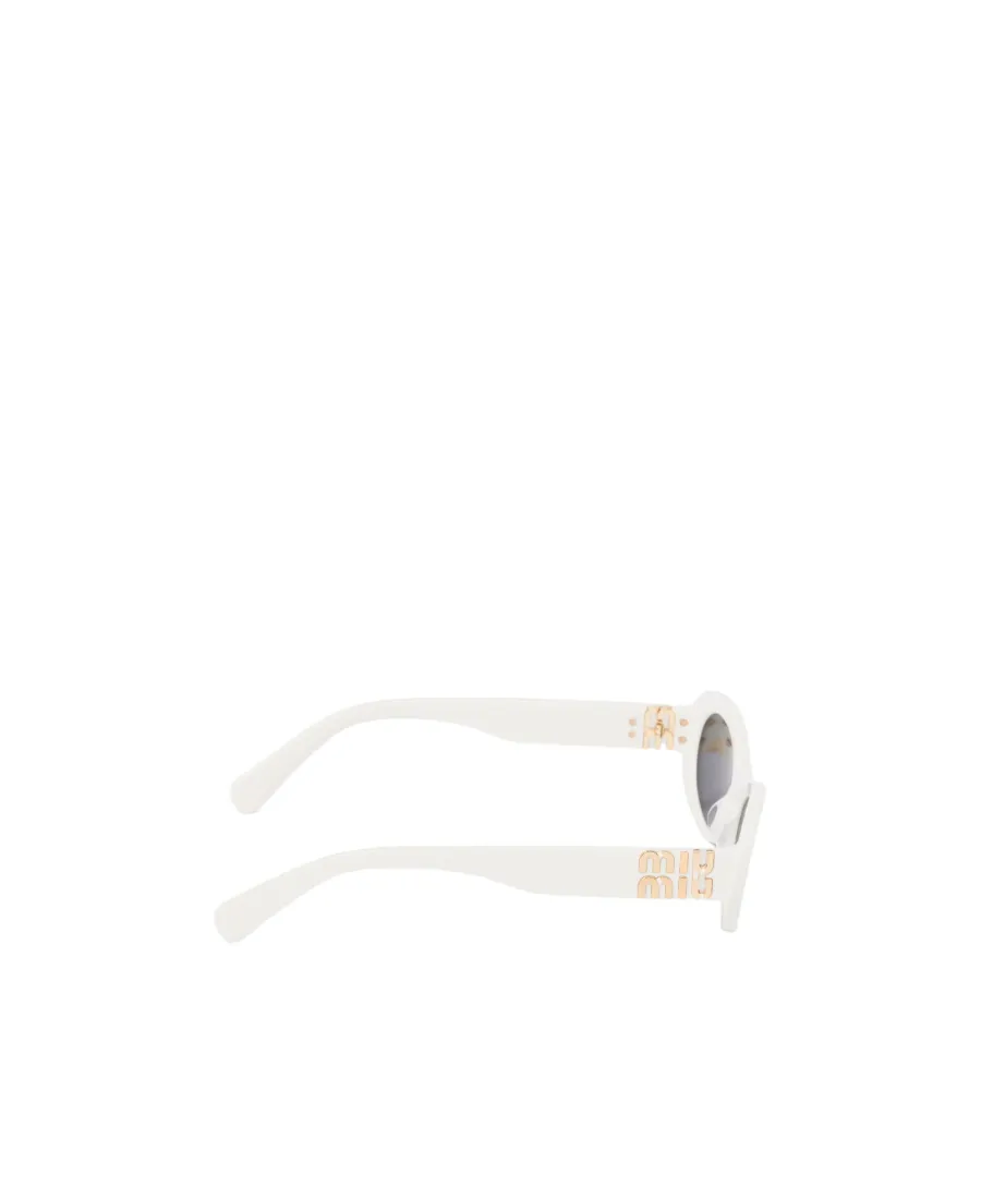 Miu Miu Eyewear Oval-Frame Sunglasses