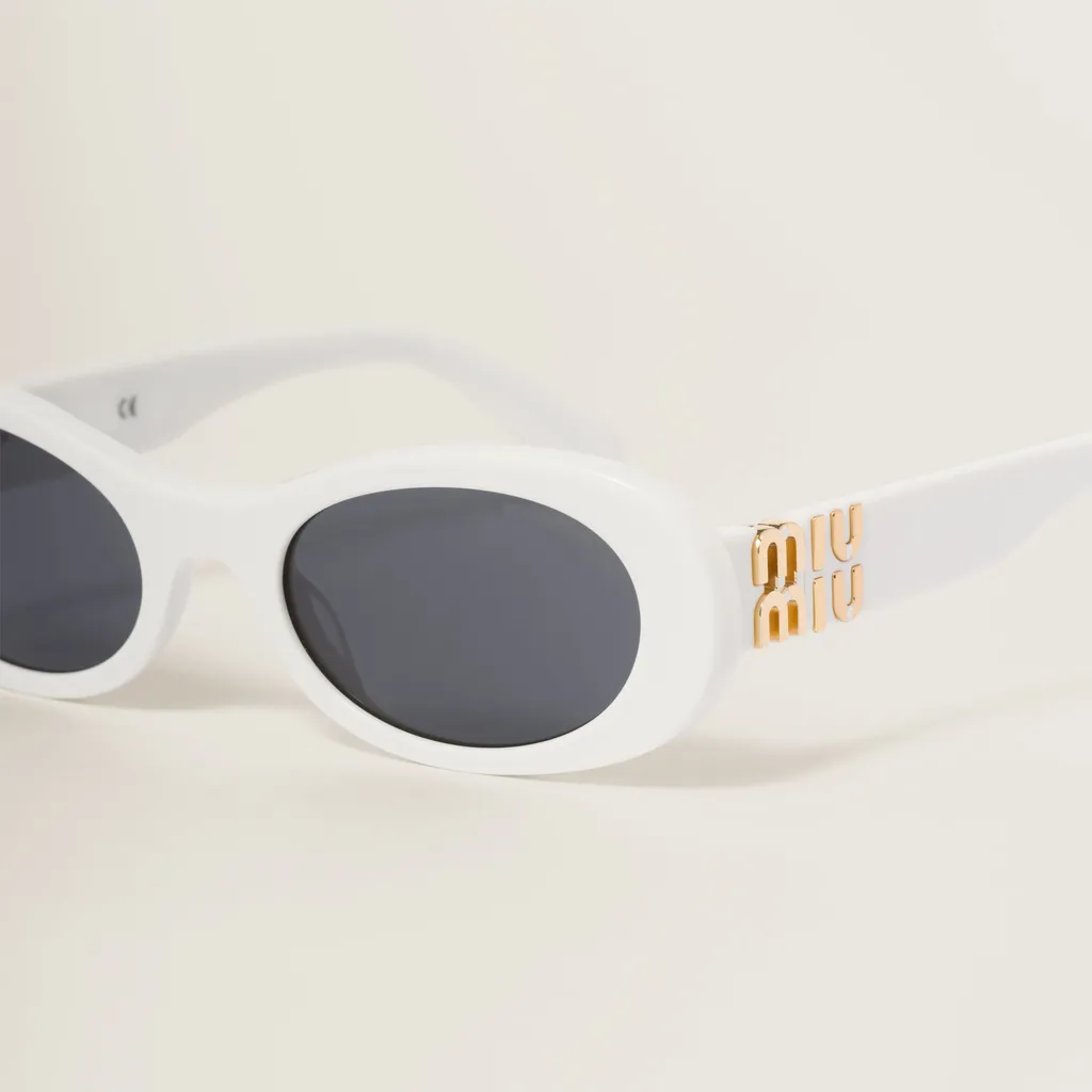 Miu Miu Eyewear Oval-Frame Sunglasses