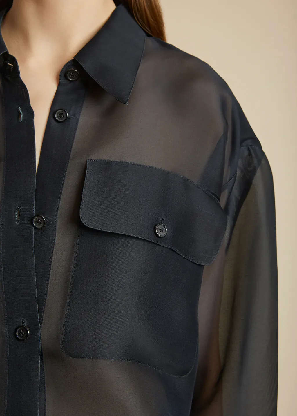 Khaite The Missa Button-Up Shirt