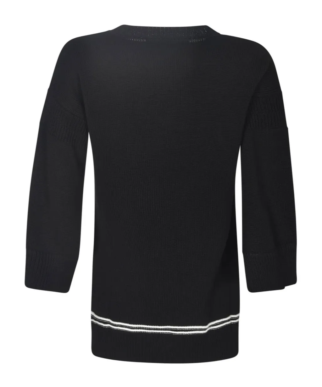 Marni Logo Intarsia Knitted Crewneck Jumper