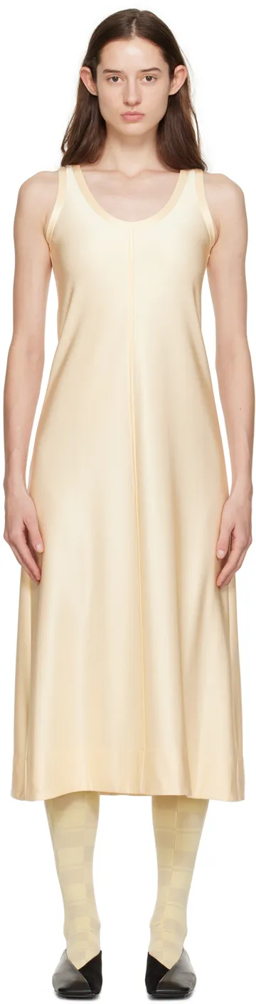 Scoop-Neck Sleeveless Dress