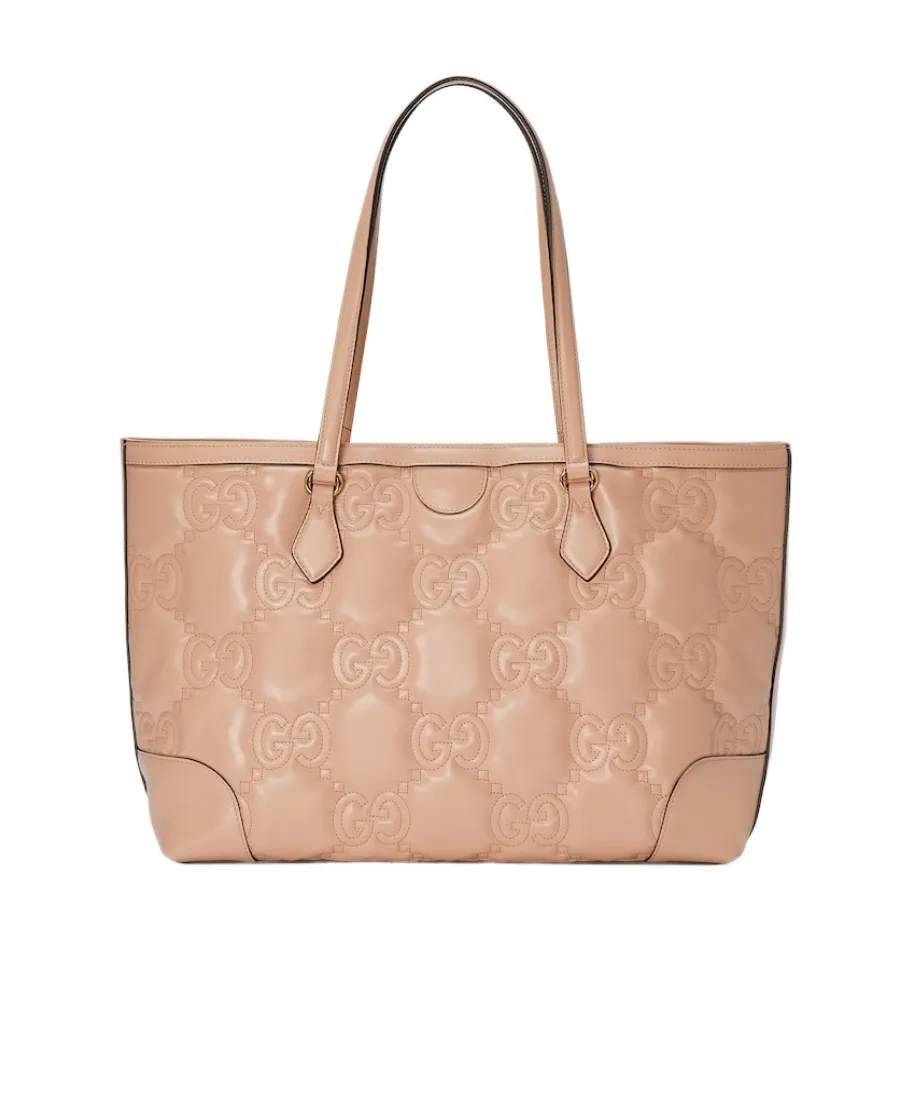 Gucci Gg Quilted Open-Top Tote Bag