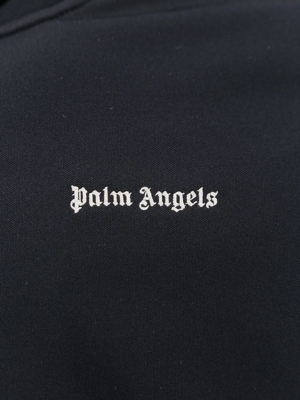 Palm Angels Logo Embroidered Zipped Sweatshirt