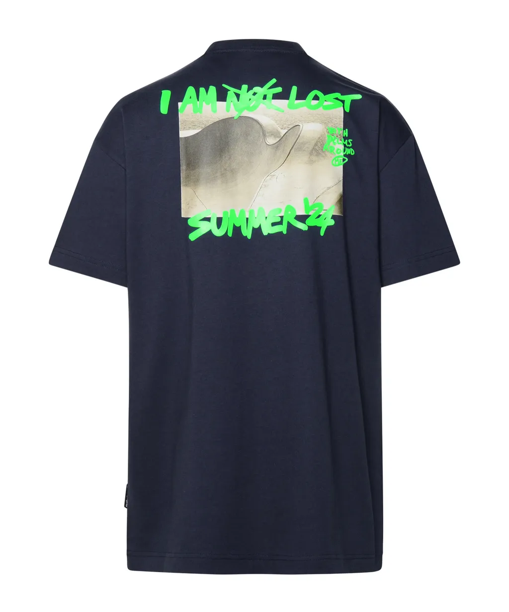 Palm Angels Am Lost Crewneck T-Shirt