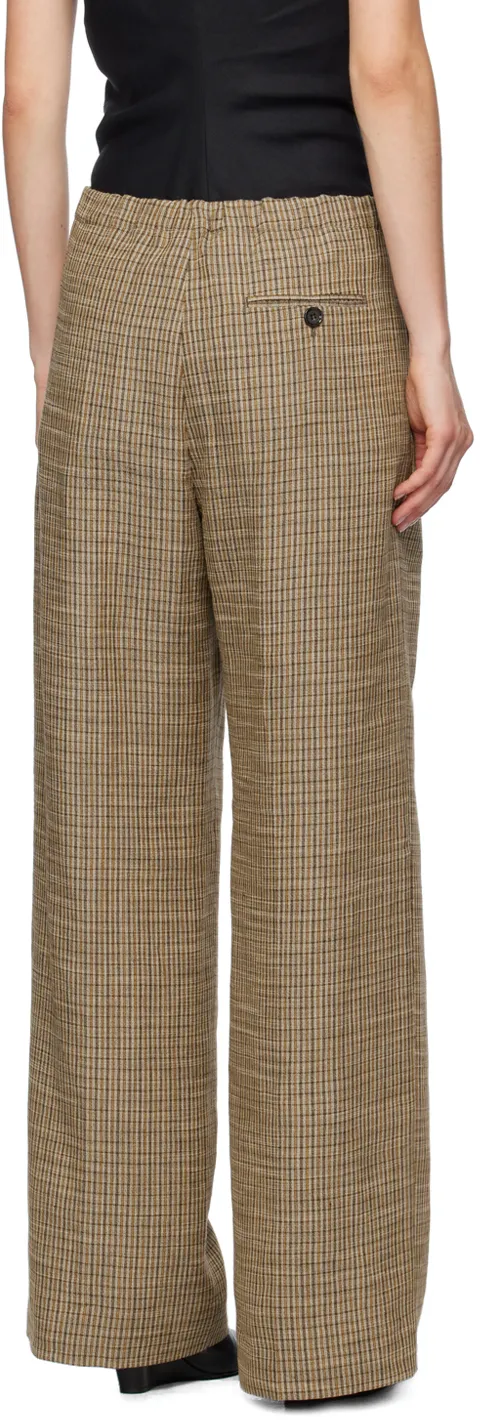 Acne Studios High-Waisted Wide-Leg Trousers