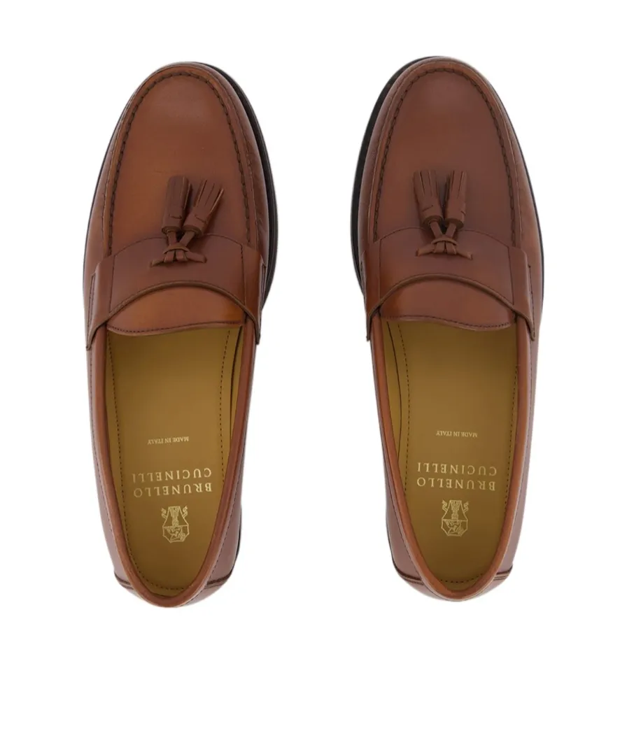 Brunello Cucinelli Tassel Detailed Loafers