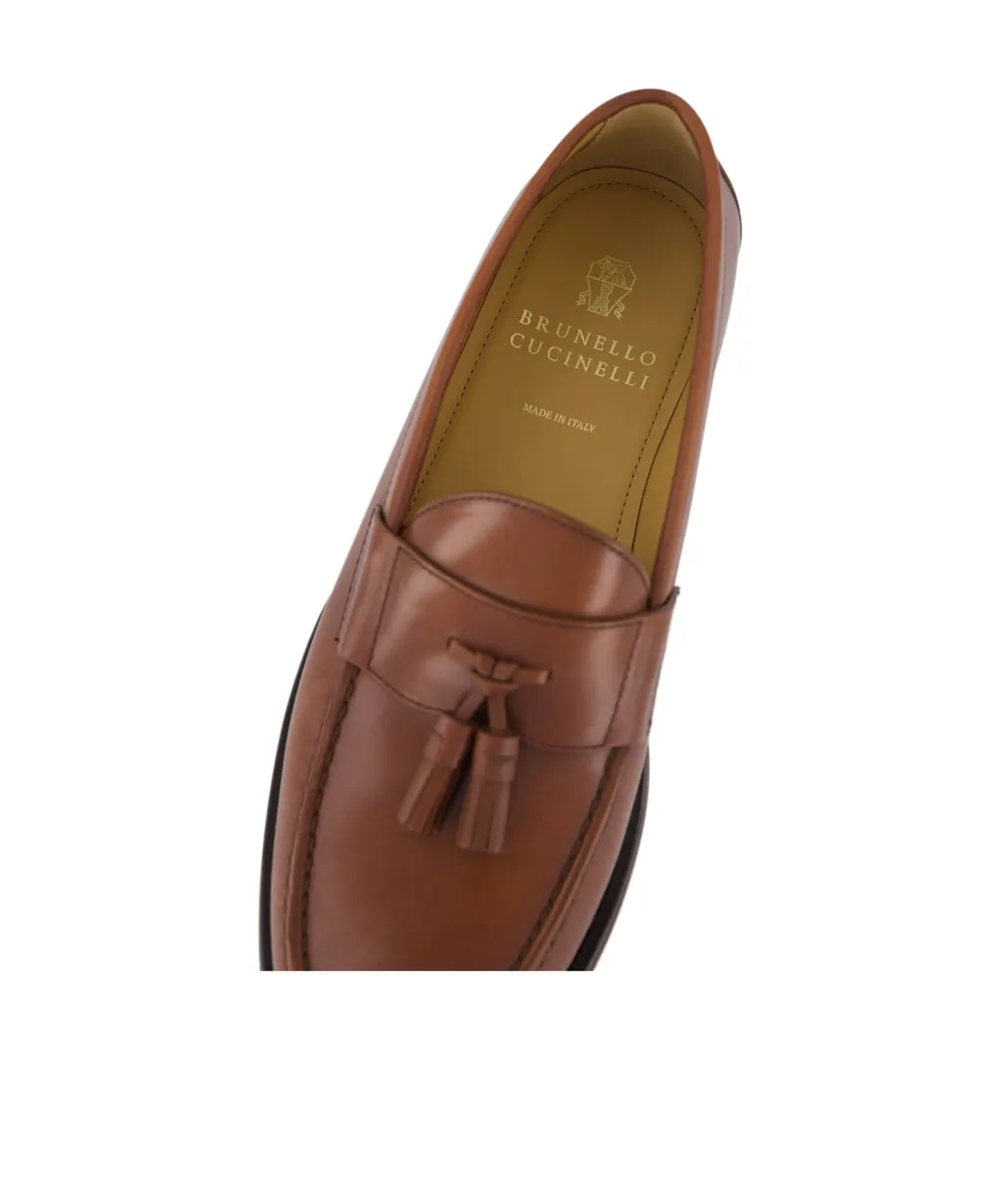 Brunello Cucinelli Tassel Detailed Loafers