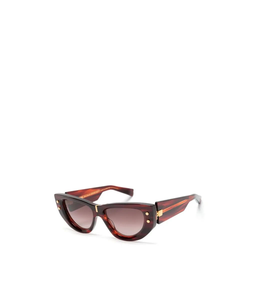 B-Muse Geometric-Frame Sunglasses