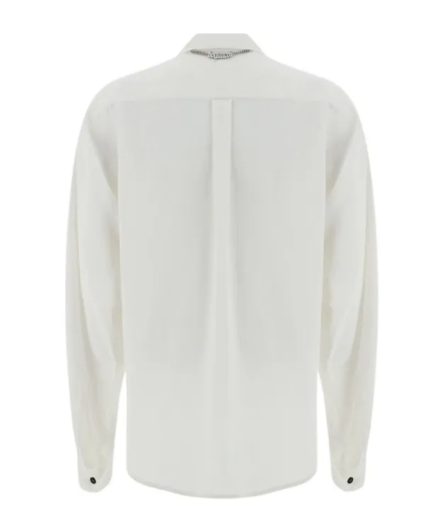 Dsquared2 Buttoned Curved Hem Shirt